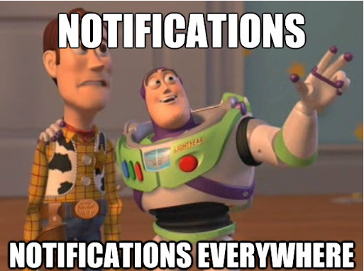 notifications toy story meme