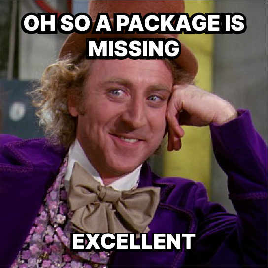 missing package meme doctor strange